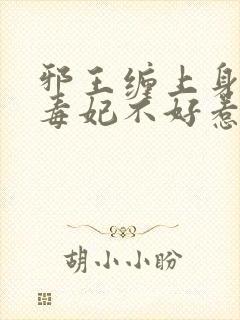 邪王缠上身神医毒妃不好惹免费