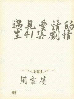 遇见爱情的利先生41集剧情