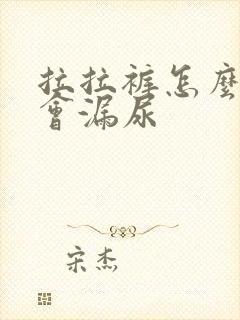 拉拉裤怎么穿不会漏尿