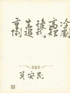 重生后高冷妻子倒追我短剧