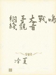 纲手大战鸣人在线观看