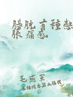 膀胱有种憋尿的胀痛感