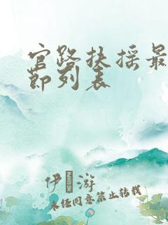 官路扶摇最新章节列表