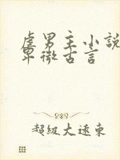 虐男主小说男主卑微古言