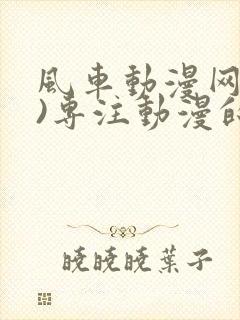 风车动漫网(p)专注动漫的门户