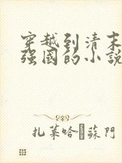 穿越到清末救国强国的小说