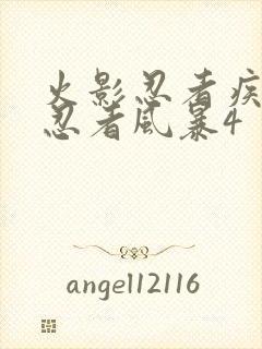 火影忍者疾风传忍者风暴4