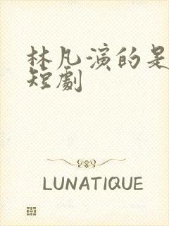 林凡演的是什么短剧