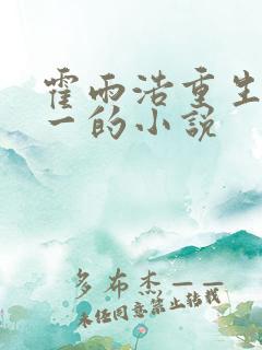 霍雨浩重生到斗一的小说