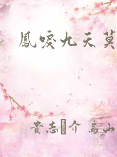 凤唳九天莫心
