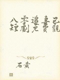 八零追妻已太迟短剧免费观看