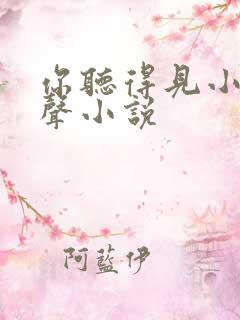 你听得见小说有声小说