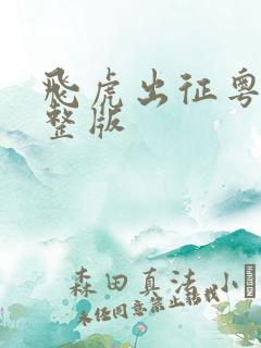 飞虎出征粤语完整版