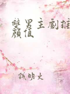 双男主剧推荐高颜值