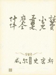 什么看小说的软件全是免费的