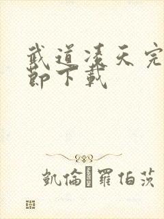 武道凌天完整章节下载