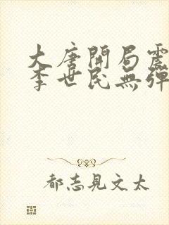 大唐开局震惊了李世民无弹窗