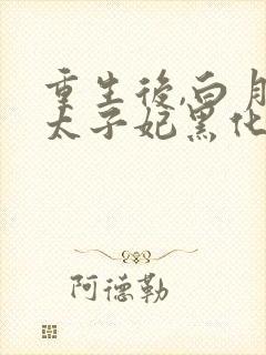 重生后,白月光太子妃黑化了