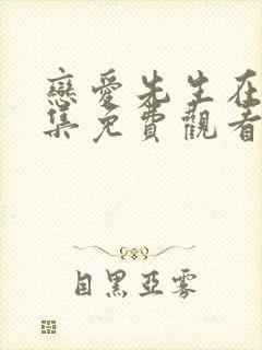 恋爱先生在线全集免费观看电视剧