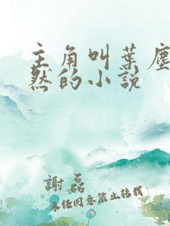 主角叫叶尘纪欣然的小说