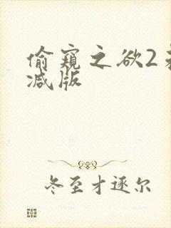 偷窥之欲2未删减版