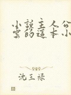 小说主人公叫林云的这本小说名字