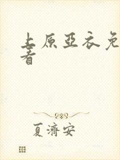 上原亚衣免费观看