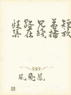 歧路兄弟短剧全集在线播放免费