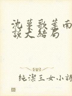 沈蔓歌叶南弦小说大结局