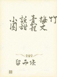 小说青梅竹马校园甜宠文