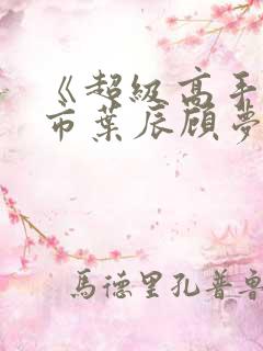 《超级高手在都市叶辰顾梦瑶何慧敏》