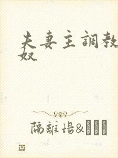 夫妻主调教夫妻奴