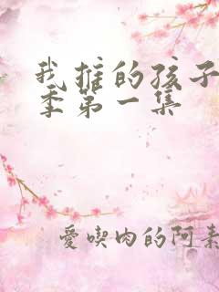 我推的孩子第一季第一集