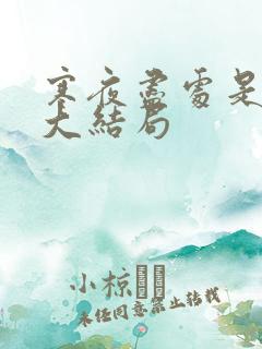 寒夜尽处是卿心大结局