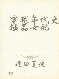 穿越年代文里的极品女配