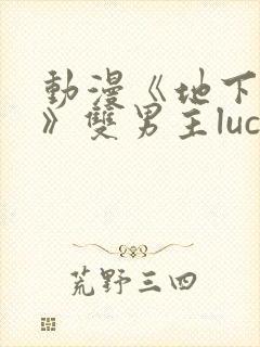 动漫《地下偶像》双男主luca