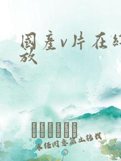 国产v片在线播放