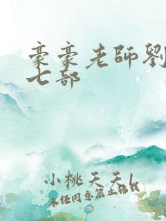 豪豪老师刘艳第七部