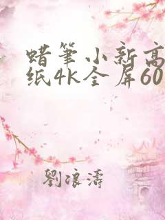 蜡笔小新高清壁纸4k全屏60帧