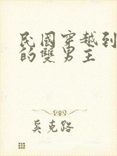 民国穿越到现代的双男主