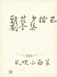 朝花夕拾已迟短剧全集