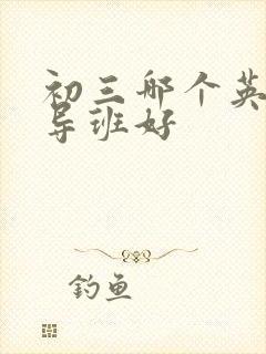 初三哪个英语辅导班好