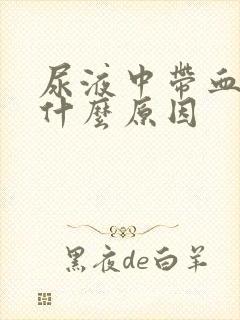 尿液中带血块是什么原因