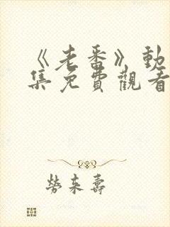 《老番》动漫全集免费观看