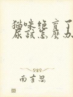 猫咪绝育了还乱尿该怎么办