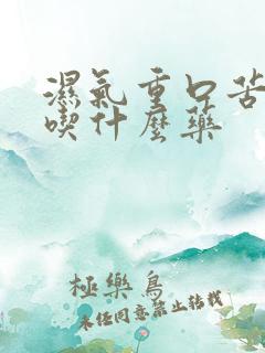 湿气重口苦口臭吃什么药