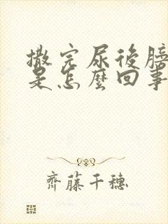 撒完尿后膀胱疼是怎么回事