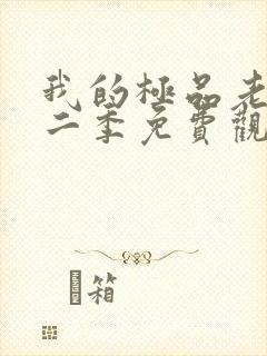 我的极品老婆第二季免费观看电视剧