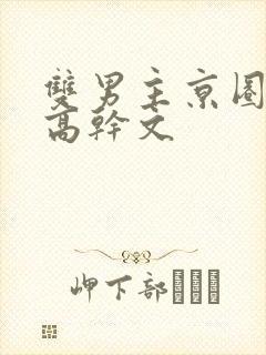 双男主京圈大佬高干文