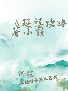 《延禧攻略》原著小说